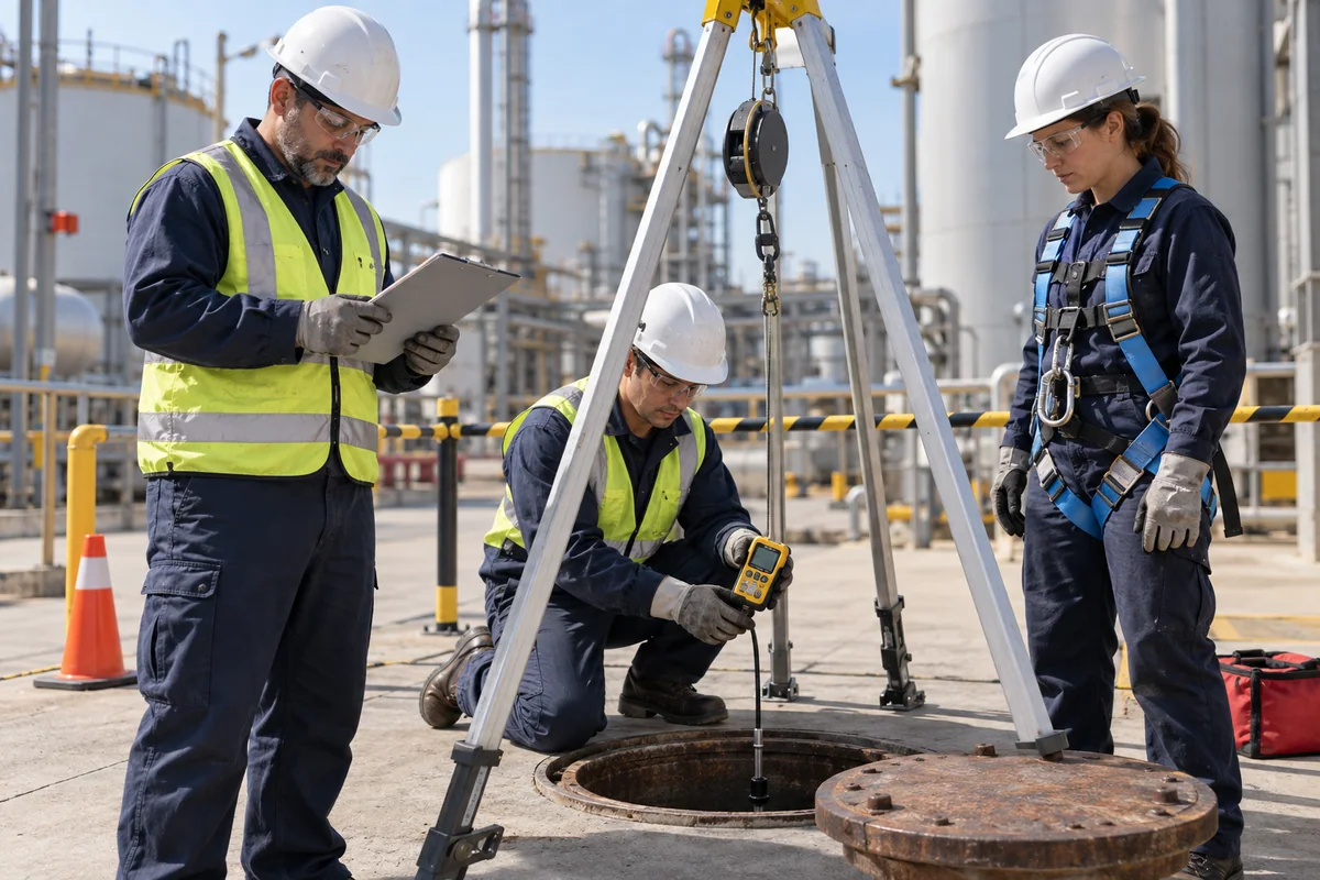 Confined Space Entrant, Attendant and Supervisor