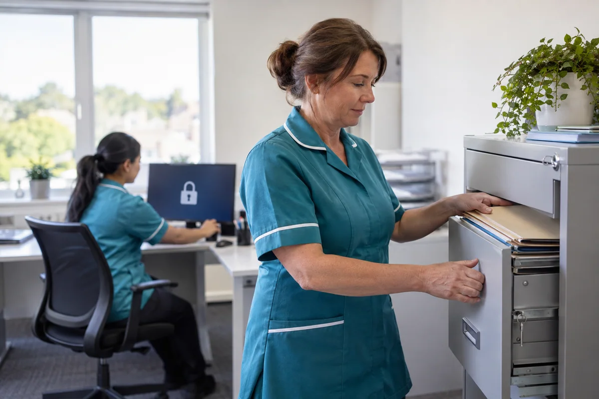 Handling Information in a Care Setting