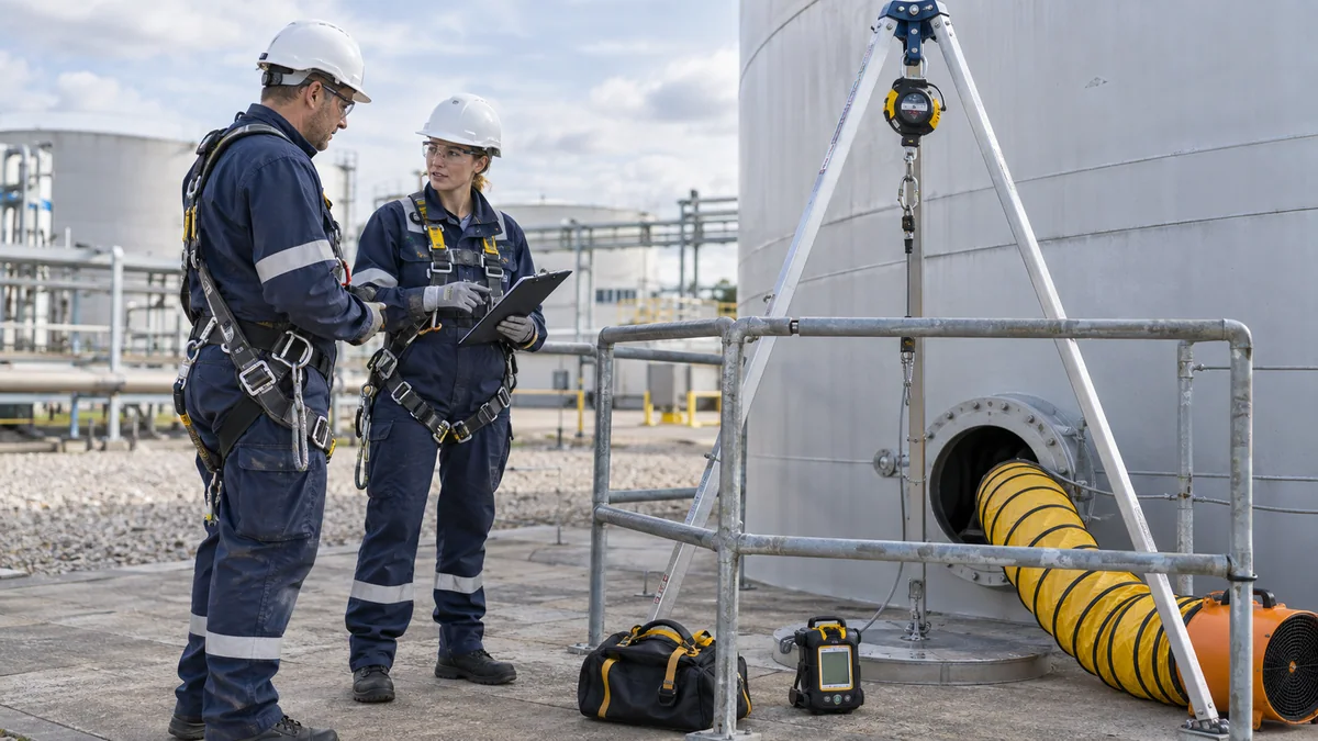 Working in Confined Spaces